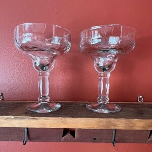 Libby Yucatan Margarita Glass Set (2) 🍋‍🟩 NWOT!